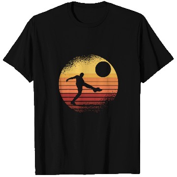 Discover Kickball Player vintages Sunset Art T-Shirts