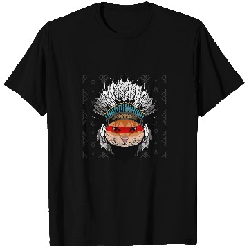 Discover Native Indian Cat Native American Cat Lovers T-Shirts