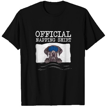 Discover Sleeping German Shorthaired Pointer Sleep Official Napping T-Shirts