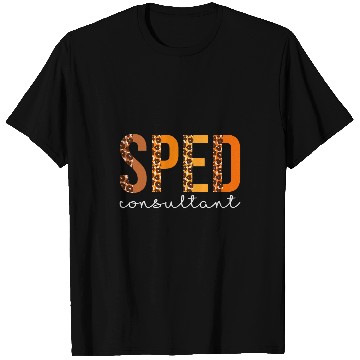 Discover Sped Consultant leopard Squad Cute Fall Autumn Thanksgiving T-Shirts