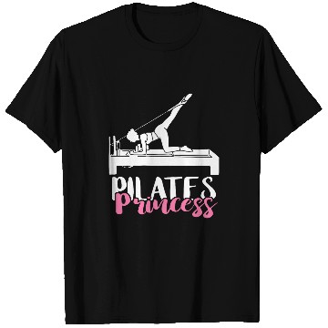 Discover Pilates Fitness Instructor Workout Exercise Pilates Princess T-Shirts