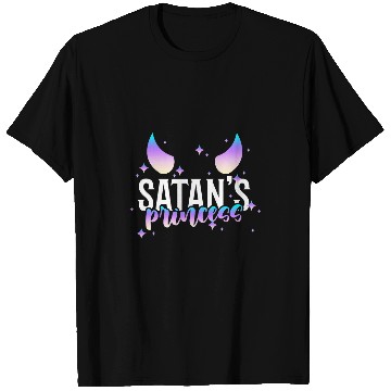 Discover Satans Princess Pastel Goth Aesthetic Goth Gothic Satan T-Shirts