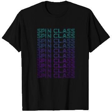 Discover Spin Class Spinning Retro Indoor Cycling T-Shirts