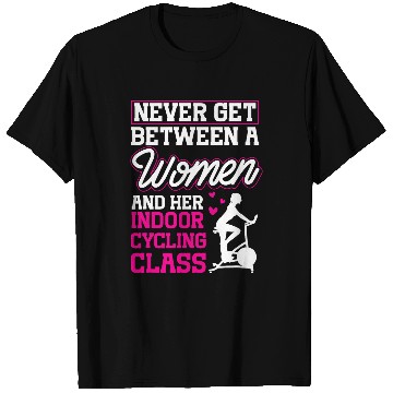 Discover Spinning Class Her indoor cycling class Spin Class Gym T-Shirts