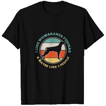 Discover Weimaraner Purina Dog Funny Gift T-Shirts