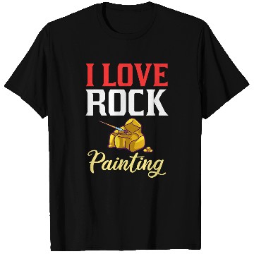 Discover Rock Painting Stone Artist Painter Ideas T-Shirts