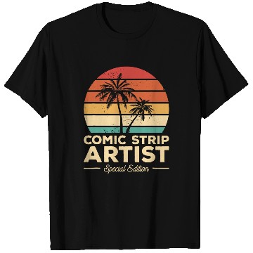 Discover vintages Comic Strip Artist Comics 1 T-Shirts