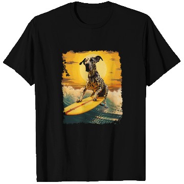 Discover Surfing Great Dane T-Shirts