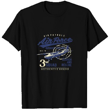 Discover Airplane Pilot Air forces Airborne Division Squad Pilot T-Shirts