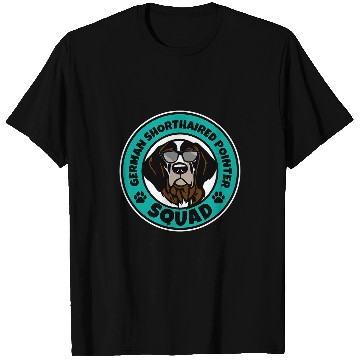 Discover German Shorthaired Pointer Squad I Dog Lover T-Shirts