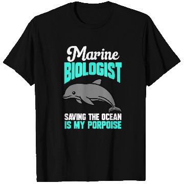 Discover Marine Biology Ocean Marine Biologist T-Shirts