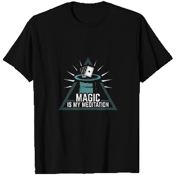 Discover Magic Meditation Magician Sleight of Hand Trick Illusion T-Shirts
