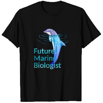 Discover Love for Marine Life Future Marine Biologist T-Shirts