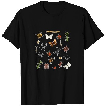 Discover Insects Entomologist Entomology Bug Lover T-Shirts