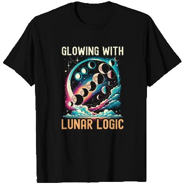 Discover Moon Phase Full Moon Lunar Eclipse Astronomer Astronomy 5 T-Shirts