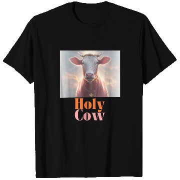 Discover Holy Cow Funny Dairy Farmer Midwest Pride T-Shirts