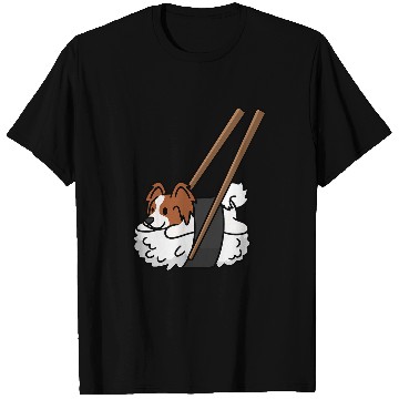 Discover Sushi Bow Tie Dog T-Shirts