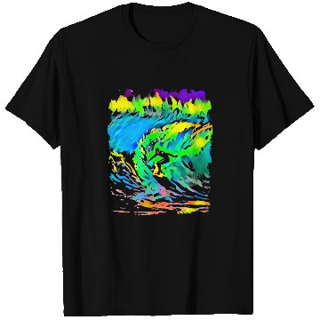Discover Surfer Pop Art T-Shirts