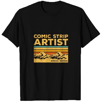 Discover vintages Comic Strip Artist Comics T-Shirts