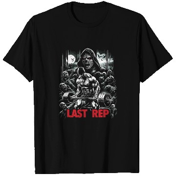 Discover Last Rep 80s Slasher Bodybuilding 21 T-Shirts
