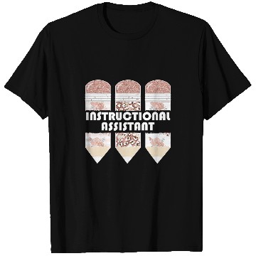 Discover Instructional Assistant Teacher Aide Instructional Coach T-Shirts