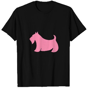 Discover Dog Scottish Terrier Pink Scottish Terrier T-Shirts