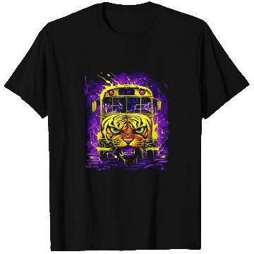 Discover School Bus Driver Art 22 T-Shirts