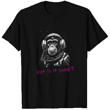 Discover PUNK ASTRONAUT MONKEY SPACE EXPLORATION T-Shirts