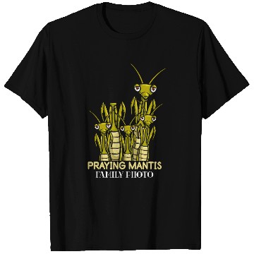 Discover Insect Lover Bug Catching Praying Mantis Entomology T-Shirts