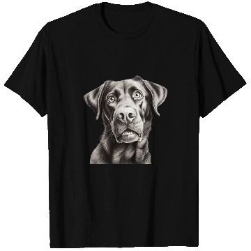 Discover The surprised Labrador Cute Labrador puppy T-Shirts