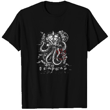 Discover Japanese Art Cthulhu T-Shirts