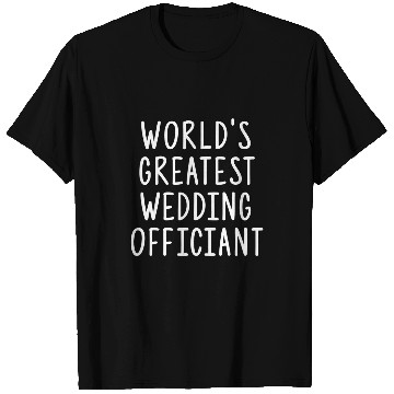 Discover Wedding Officiant Greatest Internet Ordained Minister T-Shirts