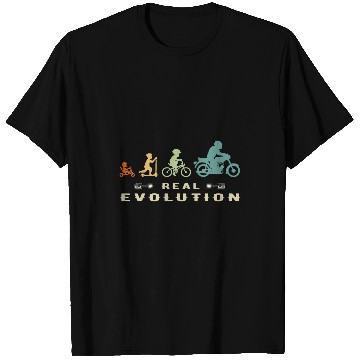 Discover Motorcycle Evolution Moped Accessories DDR Vehicles T-Shirts