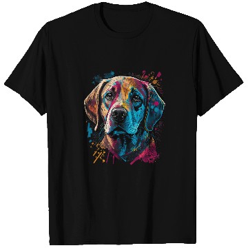 Discover Labrador Lab Dog Lover Splash Graffiti Art Pet 28 T-Shirts