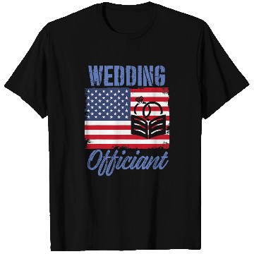 Discover Wedding Officiant Internet Ordained Minister 2267 T-Shirts