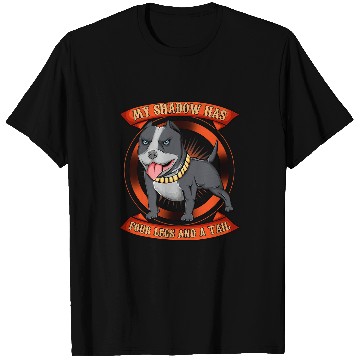 Discover Shadow Has Four Legs Pitbull Love T-Shirts