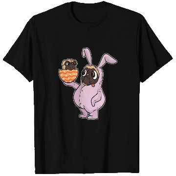 Discover Pug Bunny Dog Parent T-Shirts