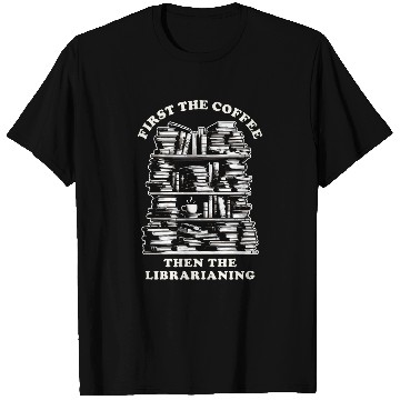Discover Librarian Library Worker Library Cart T-Shirts