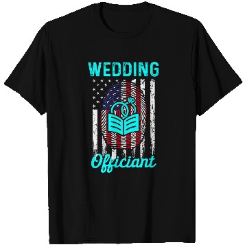 Discover Wedding Officiant Internet Ordained Minister 2138 T-Shirts