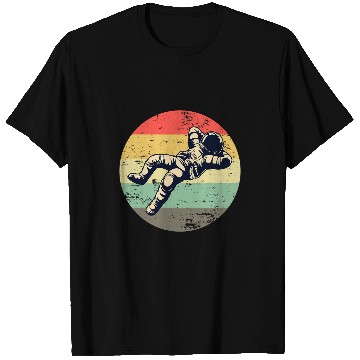 Discover Retro Floating Astronaut Space T-Shirts