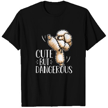 Discover Poodle Cute But Dangerous T-Shirts