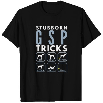 Discover Stubborn German Shorthaired Pointer Tricks Dog Training T-Shirts