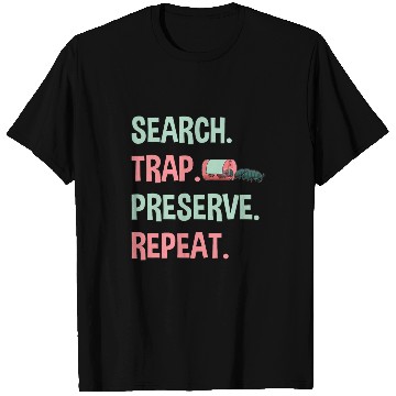 Discover Insect Collector Search Trap Preserve Bug Lover Entomologist T-Shirts