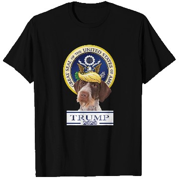 Discover Trump Dog Pointers German Wirehaired T-Shirts