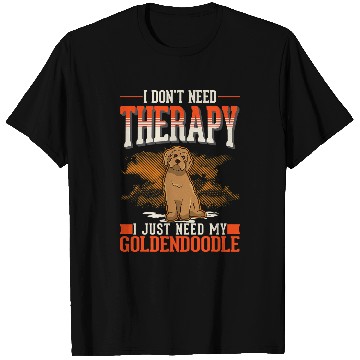 Discover Dog Goldendoodle Therapy 21 T-Shirts