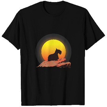 Discover Scotty Dog Aberdeen Terrier Sunrise T-Shirts
