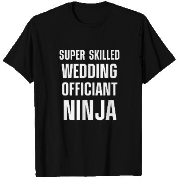 Discover Wedding Officiant Internet Ordained Minister 212 T-Shirts