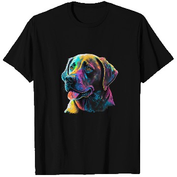Discover Labrador Lab Dog Lover Splash Graffiti Art Pet 4 7 T-Shirts