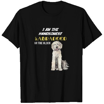 Discover The handsomest labradoodle T-Shirts
