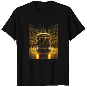 Discover School Bus Driver Art 24 T-Shirts